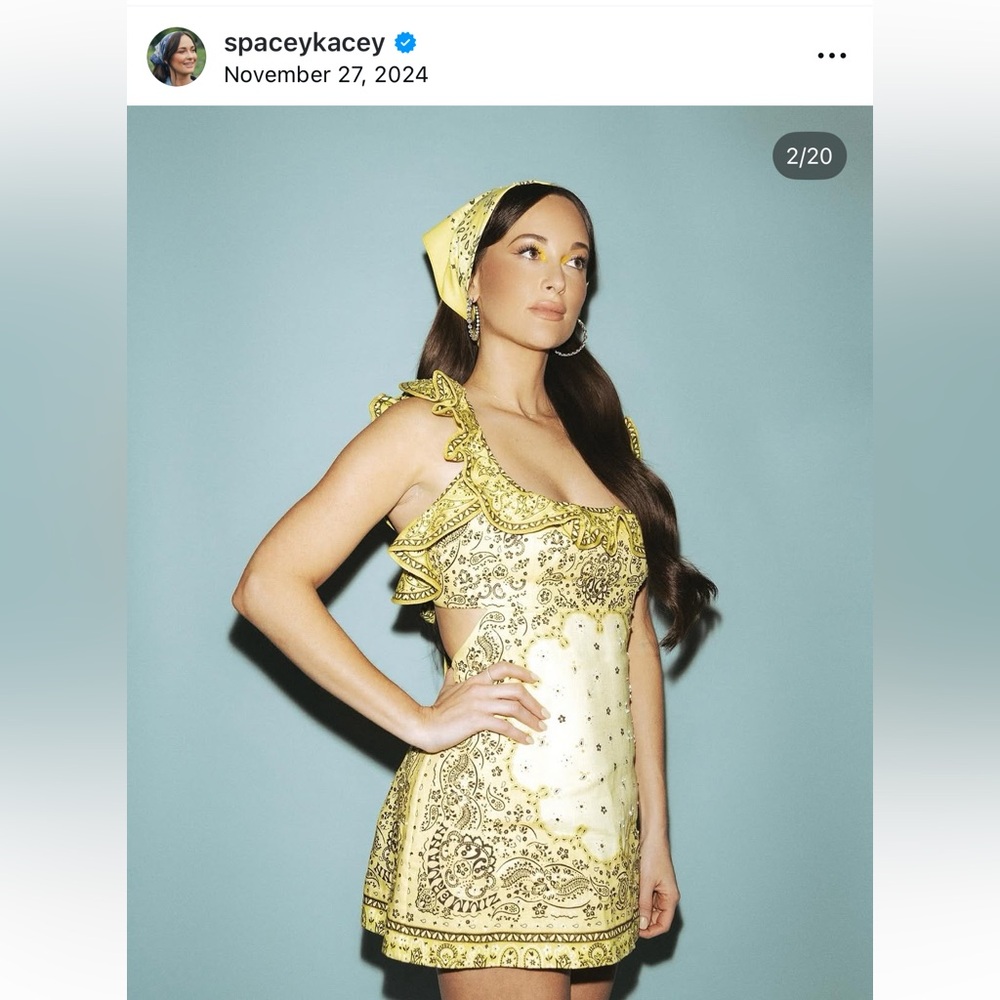 Zimmermann Yellow Matchmaker Dress